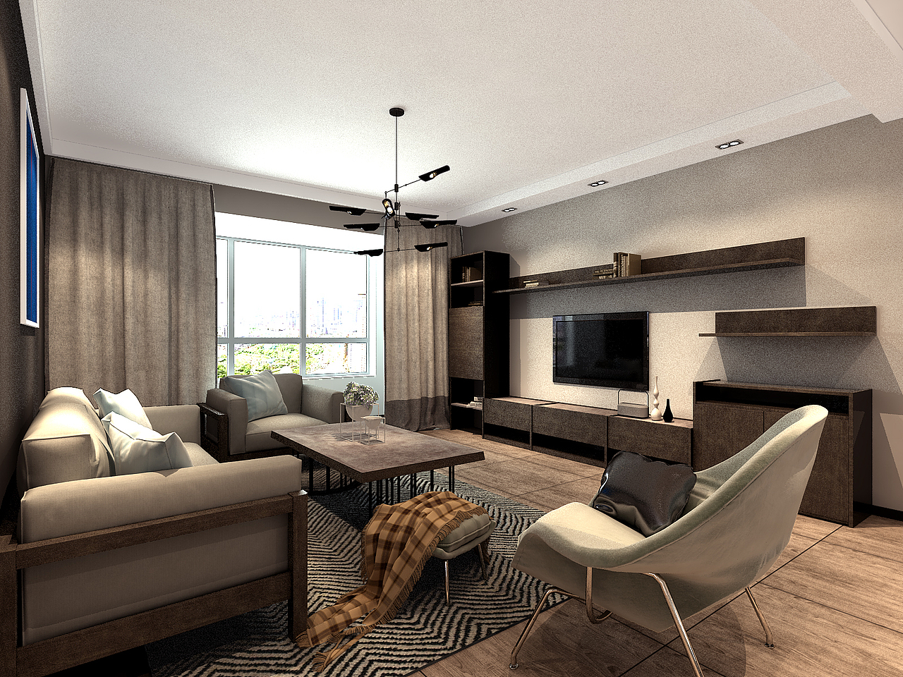 呼和浩特 绿地城 145平