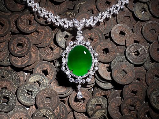 《绿光》－顶级翡翠创意摄影＃1