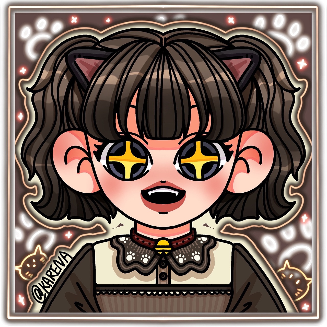 大头小动物*9（图ZMjQyMjY2NTcy） - 创作习作 - 站酷设计师Kakarena原创素材 - 站酷ZCOOL