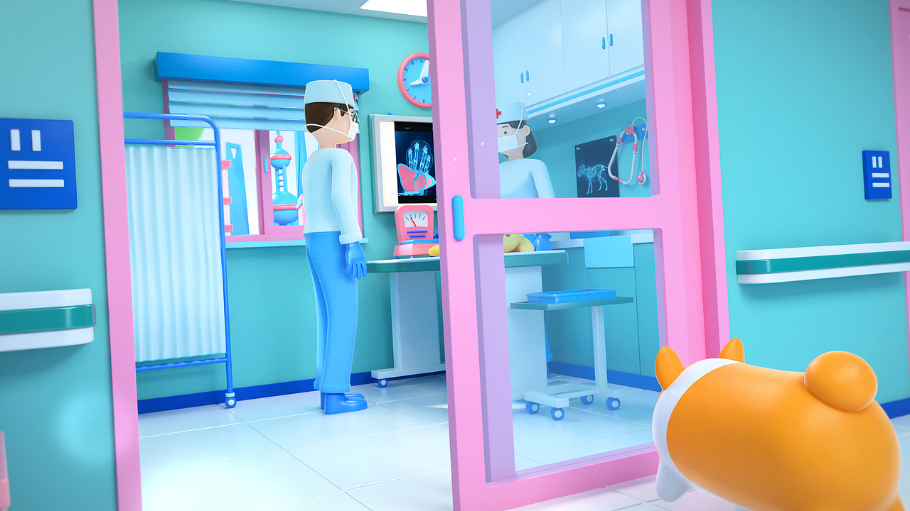 bilibili《宠物医院2》栏目视觉包装设计（图ZMjAyMjQ1OTUy） - 栏目片头 - 站酷设计师_YYYS原创素材 - 站酷ZCOOL