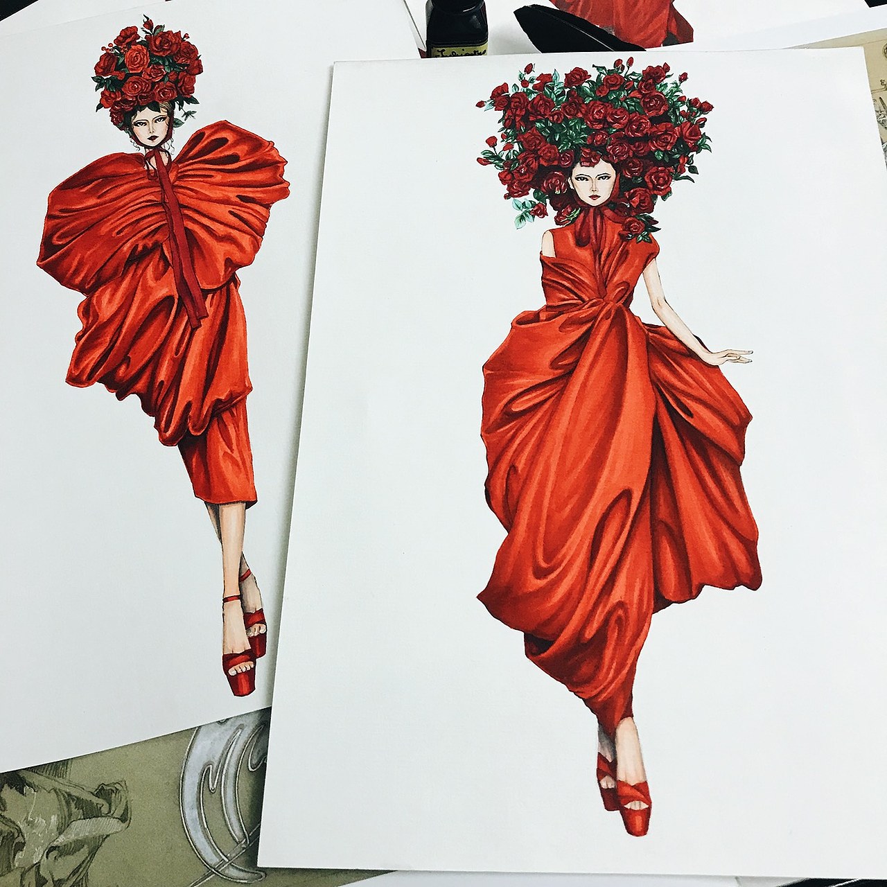 Sketch for The Muse 2 by Do Manh Cuong（图ZMTI2MTg1MTYw） - 商业插画 - 站酷设计师清茶煮酒酒原创素材 - 站酷ZCOOL