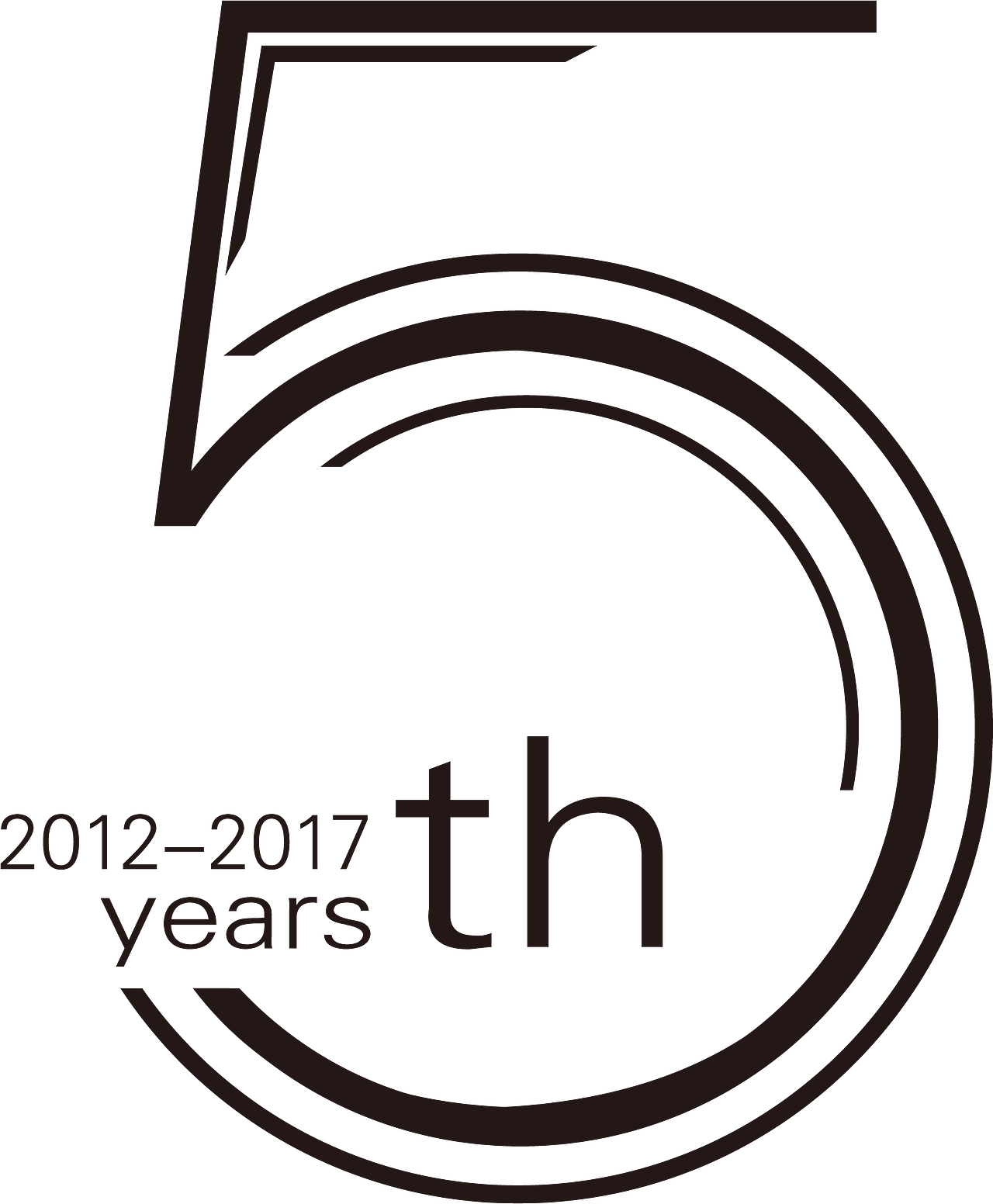 logo 5周年店庆icon