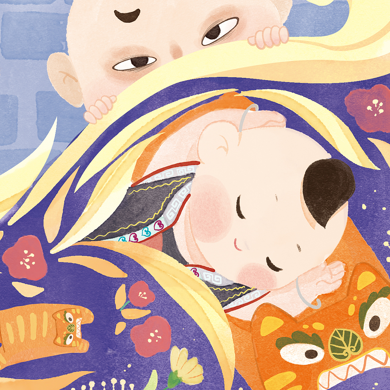 星星眨眼睛,好梦入夏风