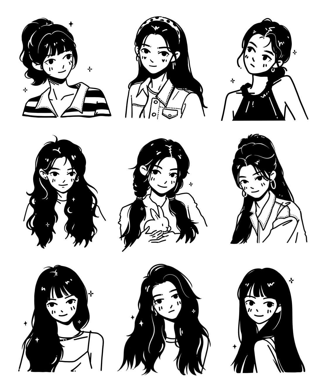 近期的线稿小插画（图ZMzY1Nzc4MDA4） - 商业插画 - 站酷设计师五彩斑斓的云原创素材 - 站酷ZCOOL