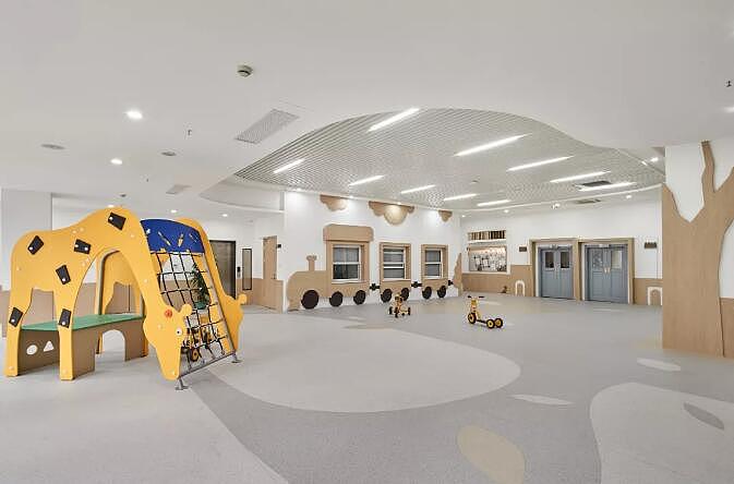 3000㎡童话王国幼儿园设计落地方案|简约现代风格