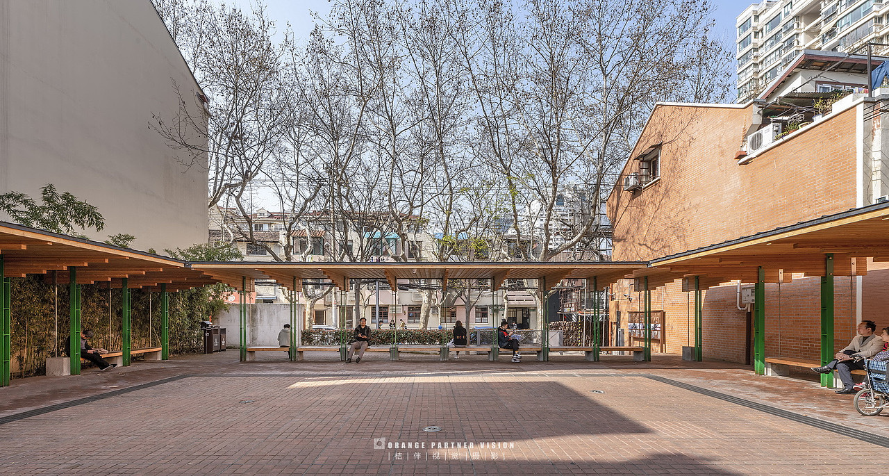 景观摄影:上海永嘉路口袋广场/桔伴视觉
