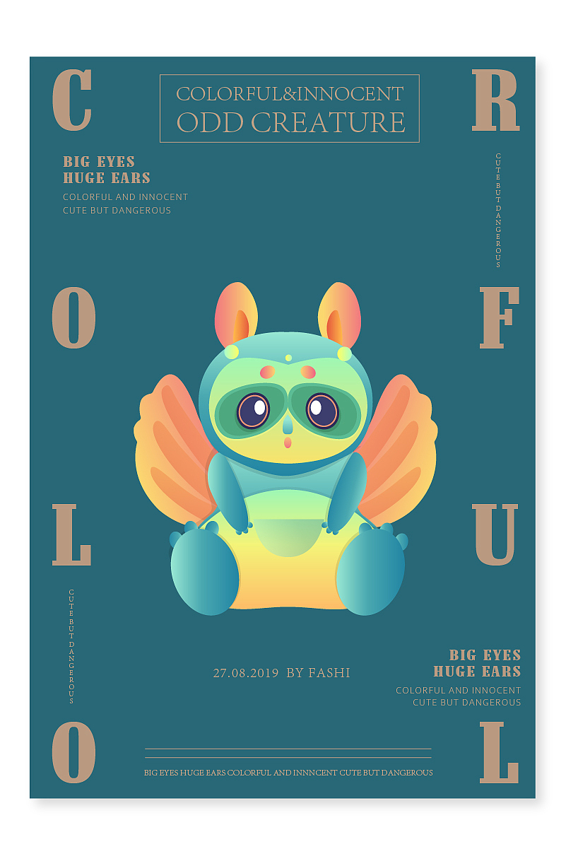 渐变萌宠形象设计（图ZMTczODY5MTgw） - 创作习作 - 站酷设计师叫我法师原创素材 - 站酷ZCOOL