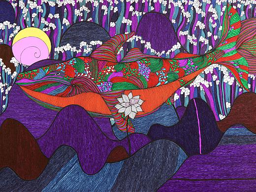 日常绘画/山海鲸（个人主页-ZNDcwMTExOTY=） - 艺术插画 - 站酷设计师城冻原创素材 - 站酷ZCOOL