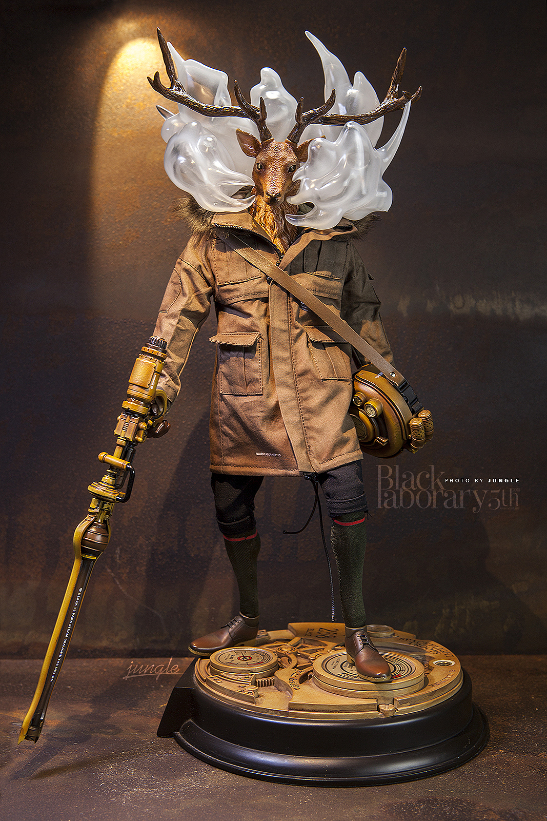 BLACK 13 PARK五周年紀念版暗夜幽靈作戰組 I 長角馴鹿（图ZMTM4ODA1MTA4） - 手办/模玩 - 站酷设计师jungleBK13原创素材 - 站酷ZCOOL