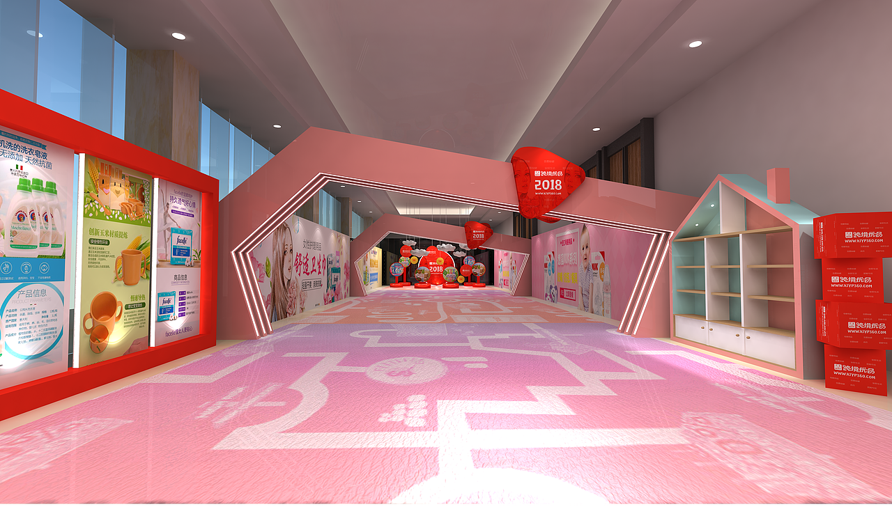 婴儿 母婴 活动设计 路演（图ZMTY0Njc0NDMy） - 其他三维 - 站酷设计师hoviwa原创素材 - 站酷ZCOOL
