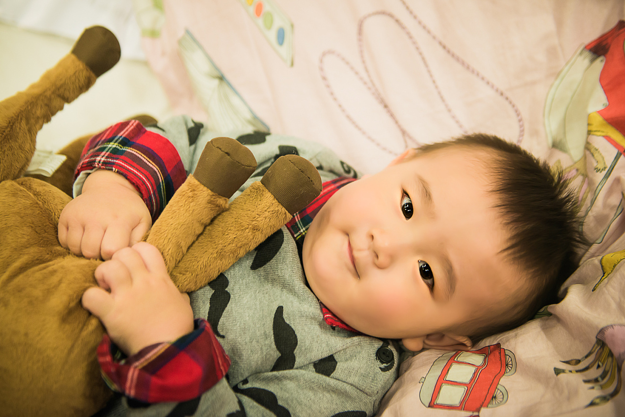 一周岁的礼物惊喜 北京儿童摄影