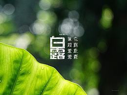 · 节气白露海报