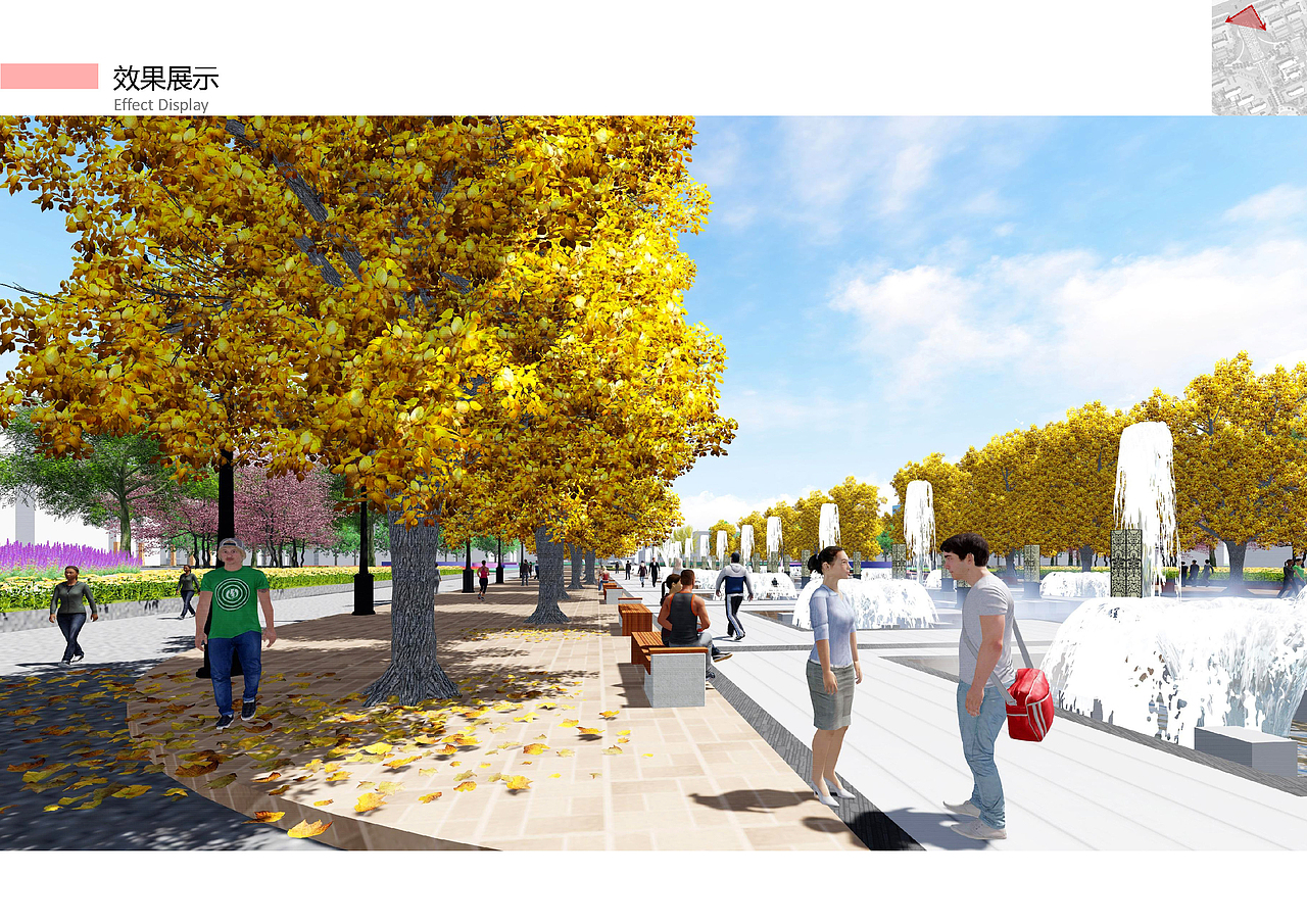 甘肃某大学校园景观设计（投标方案）（图ZNTYxOTUwMDA=） - 景观设计 - 站酷设计师小影的小影原创素材 - 站酷ZCOOL