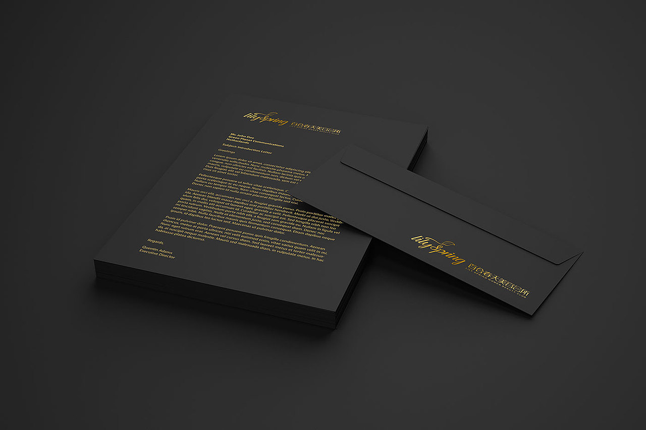 百合春天SPA会所VI设计