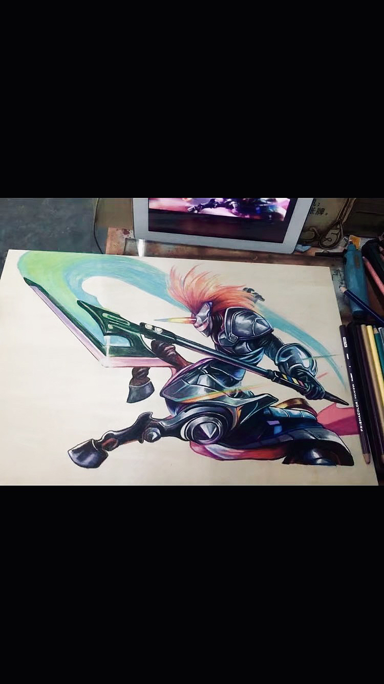 早期手绘部分作品