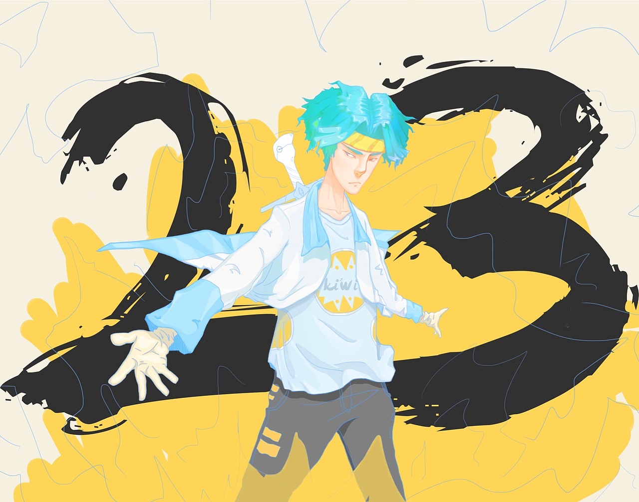 插画-创作《又老了一岁》（图ZNjk0MTUzMTY=） - 创作习作 - 站酷设计师coollose原创素材 - 站酷ZCOOL