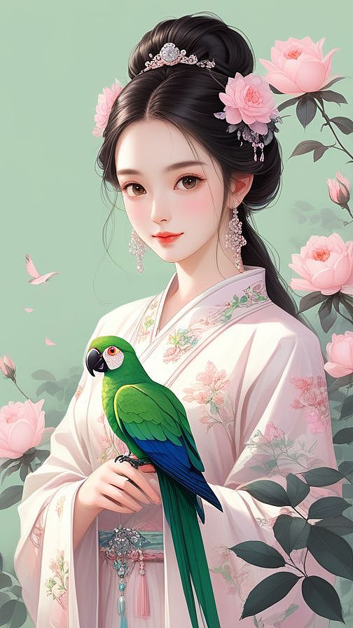 古风人物插画