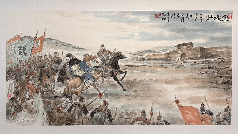三国演义水墨插画系列（图ZMzcwMzk3ODk2） - 商业插画 - 站酷设计师无趣水墨原创素材 - 站酷ZCOOL