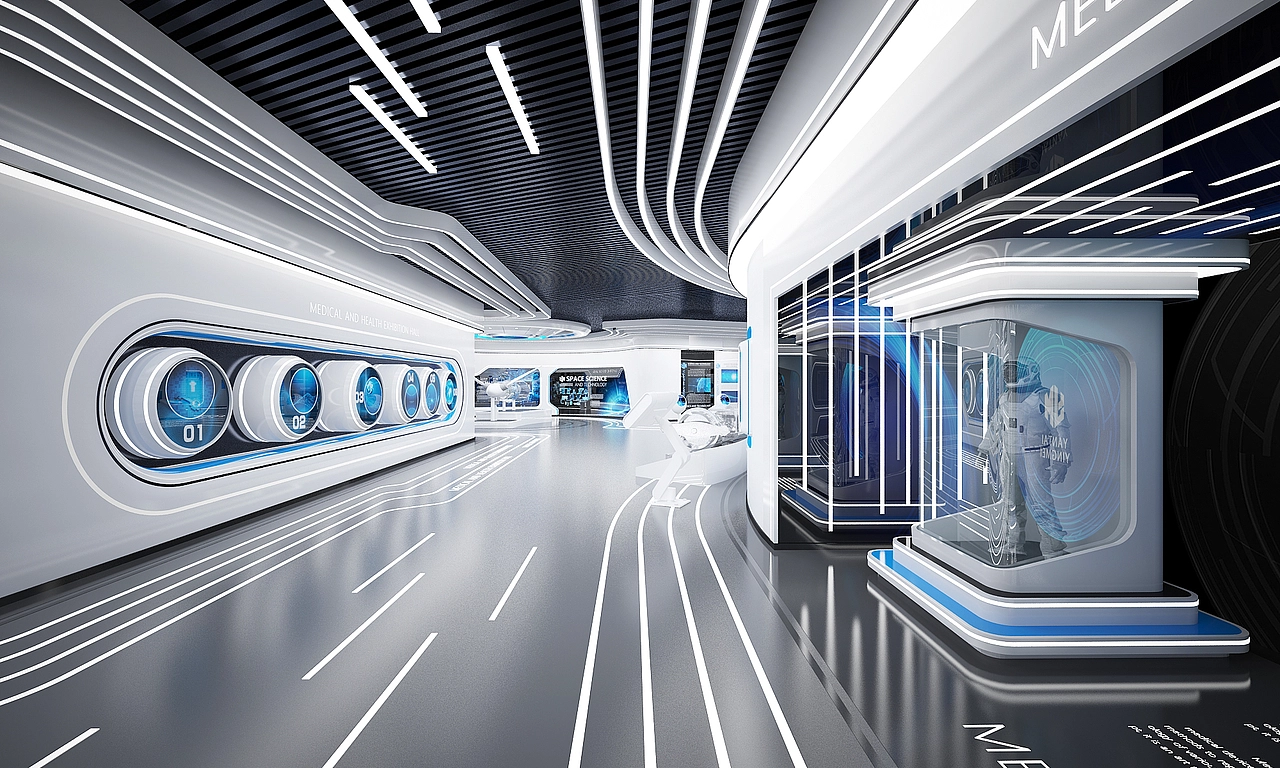 智能制造展厅空间设计