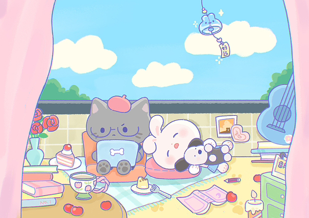 午休（图ZMzU0ODA2MTE2） - 艺术插画 - 站酷设计师画画的zozo原创素材 - 站酷ZCOOL