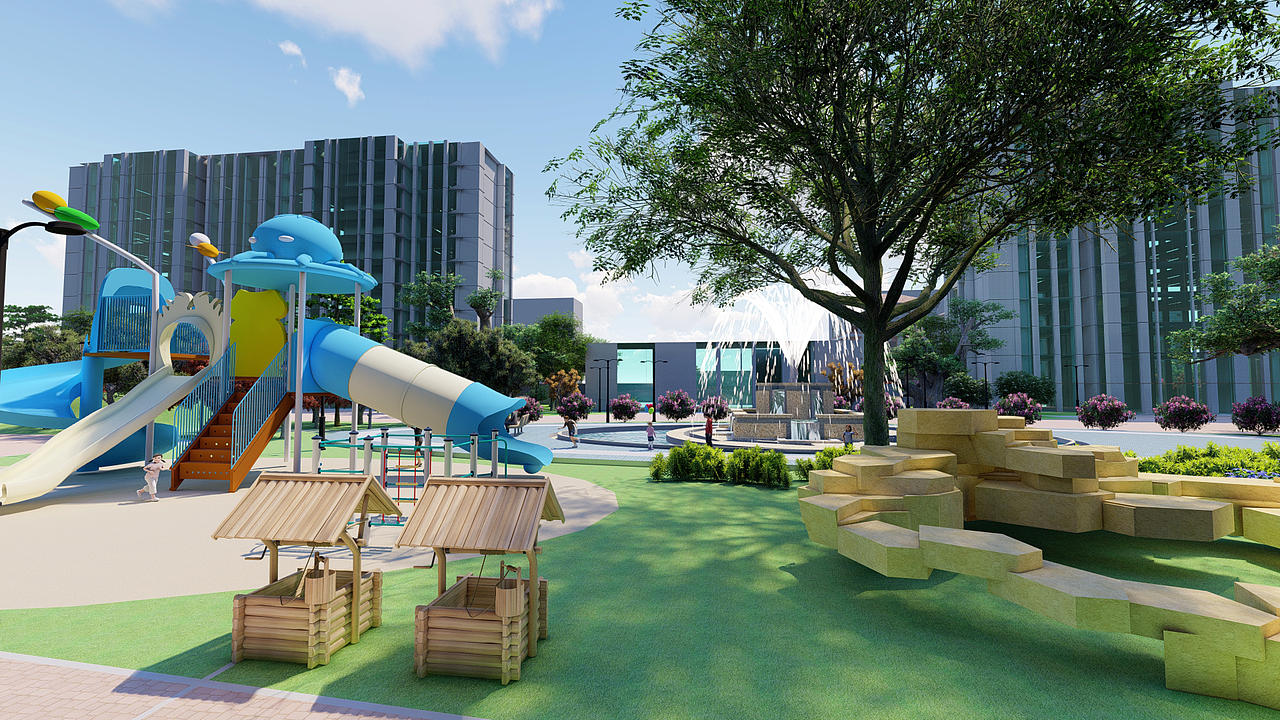 小区规划改造效果图（图ZMjcyNjgwMDA0） - 景观设计 - 站酷设计师十三笑笑生原创素材 - 站酷ZCOOL