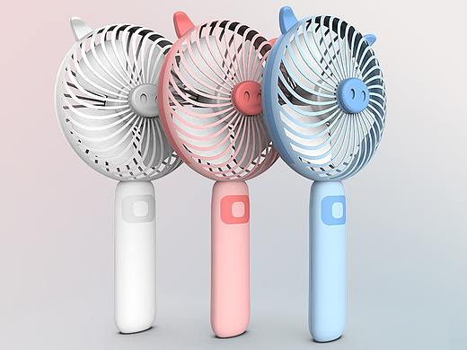 手持风扇建模渲染练习