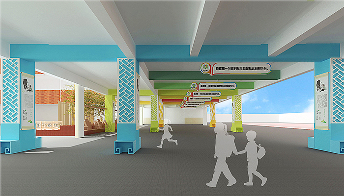 学校文化建设—郑州校园文化全案设计案例效果图（图ZMjg1NTM1ODg4） - 其他平面 - 站酷设计师永旗装饰原创素材 - 站酷ZCOOL