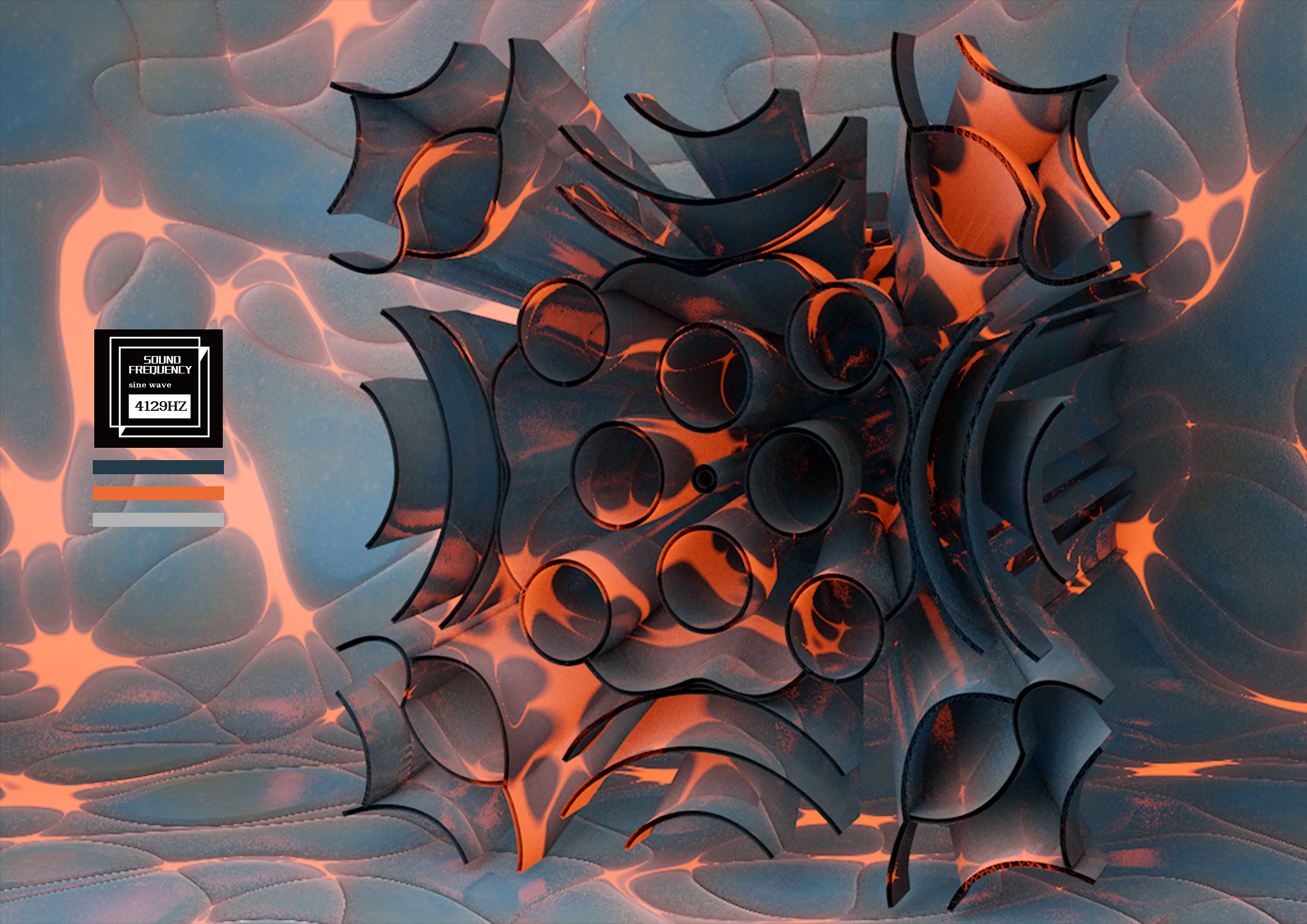 "正弦波的情绪"—声波的视觉化表现