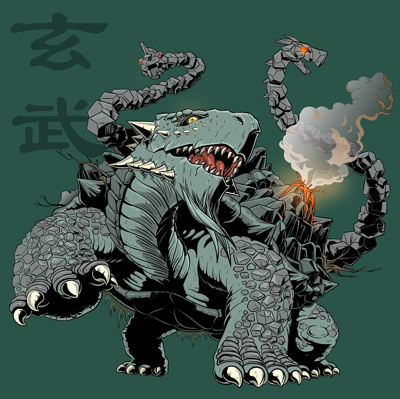 四大神兽 - 玄武