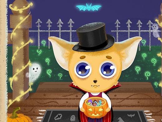 不给糖果就……就分你点吧