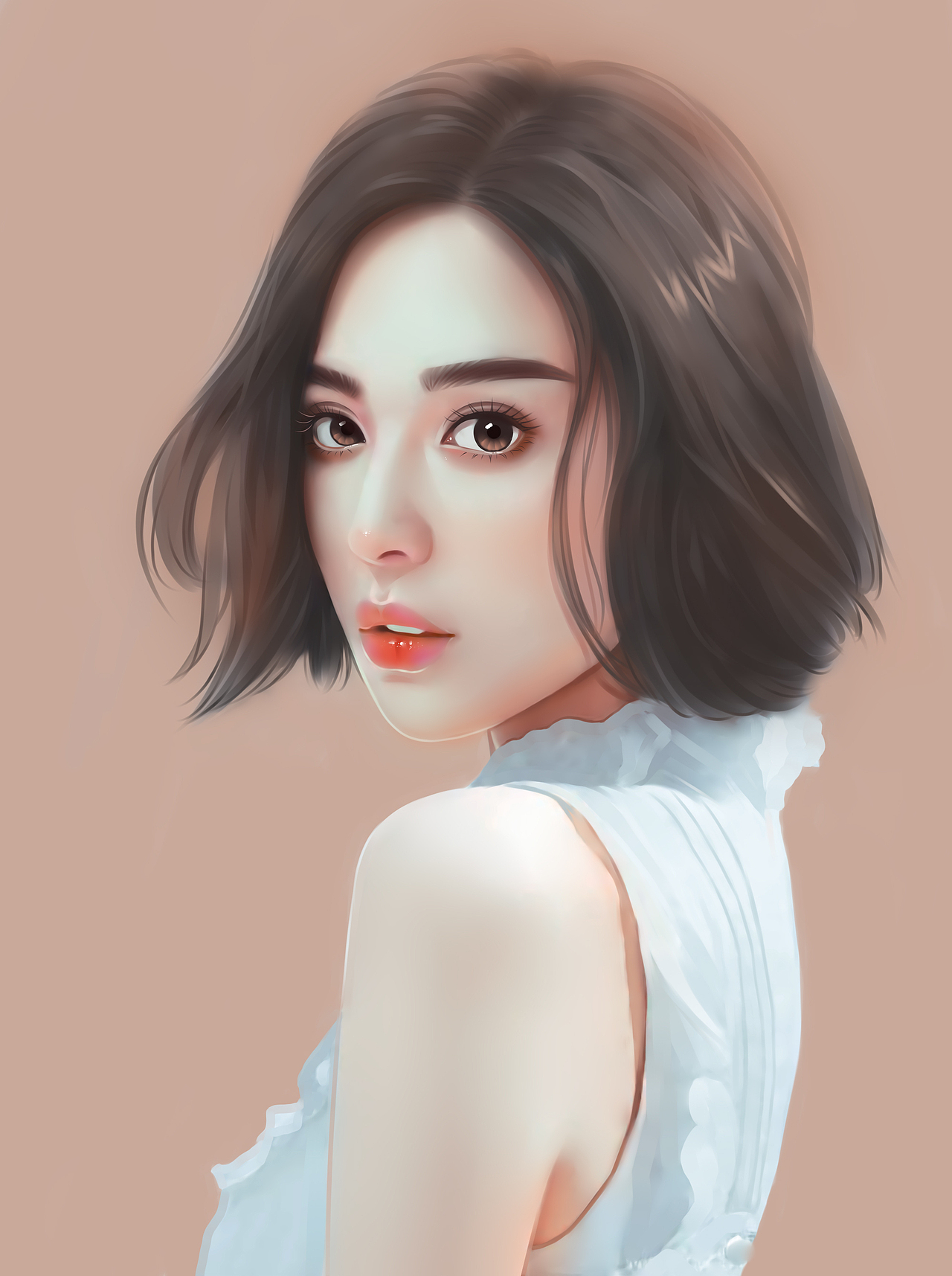 照片转手绘古力娜扎