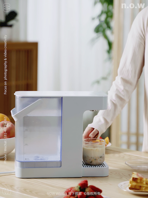 【平面&视频】小家电 | 熊小夕饮水机 X 当下视觉