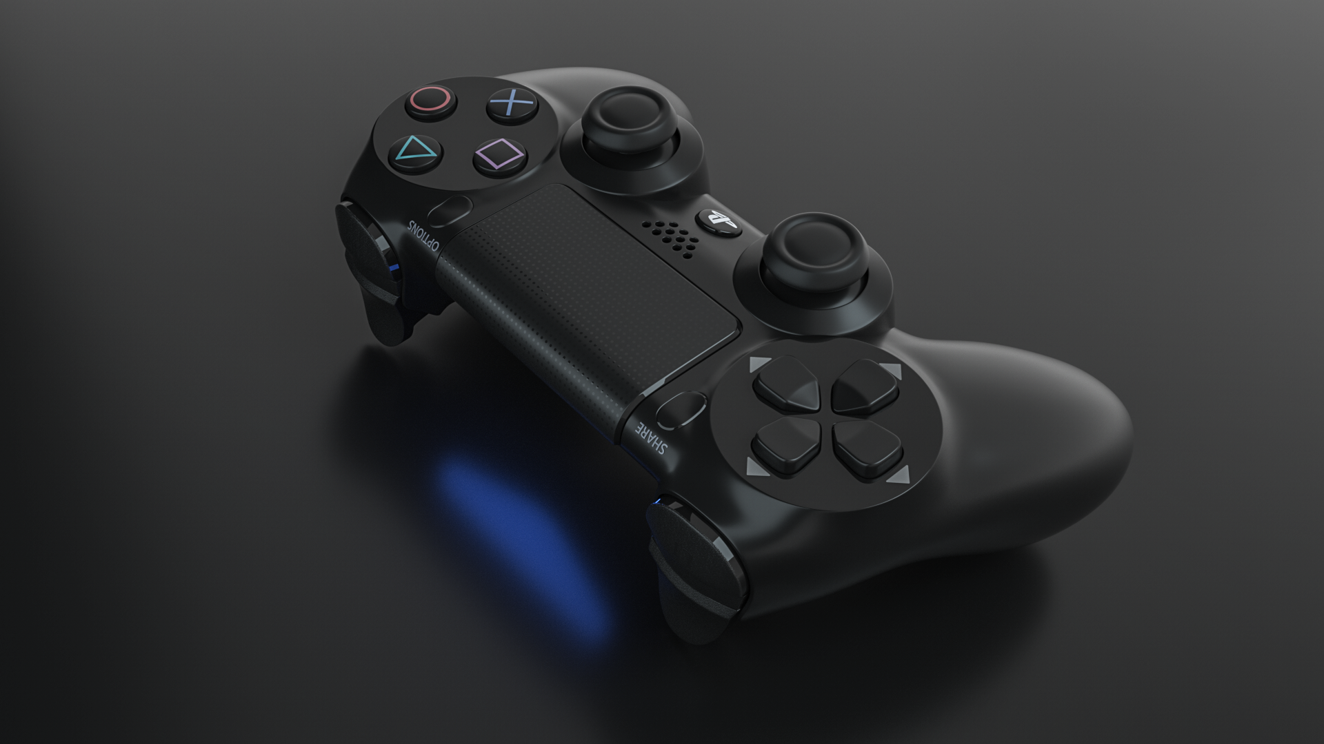 ps4手柄建模渲染