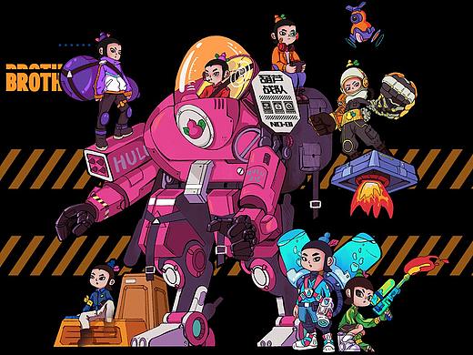 #国漫万创#《葫芦战队》