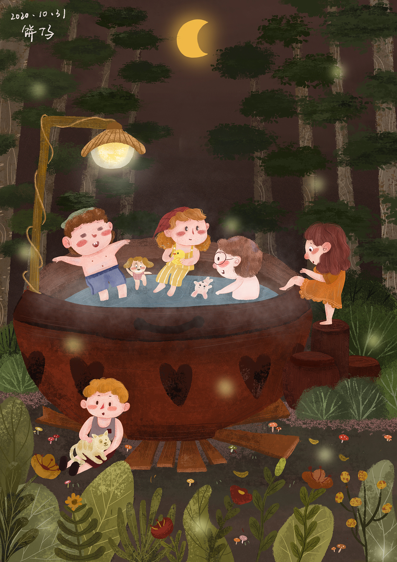 儿童插画（图ZMjMwNzcyOTA4） - 儿童插画 - 站酷设计师冻柠走饼原创素材 - 站酷ZCOOL