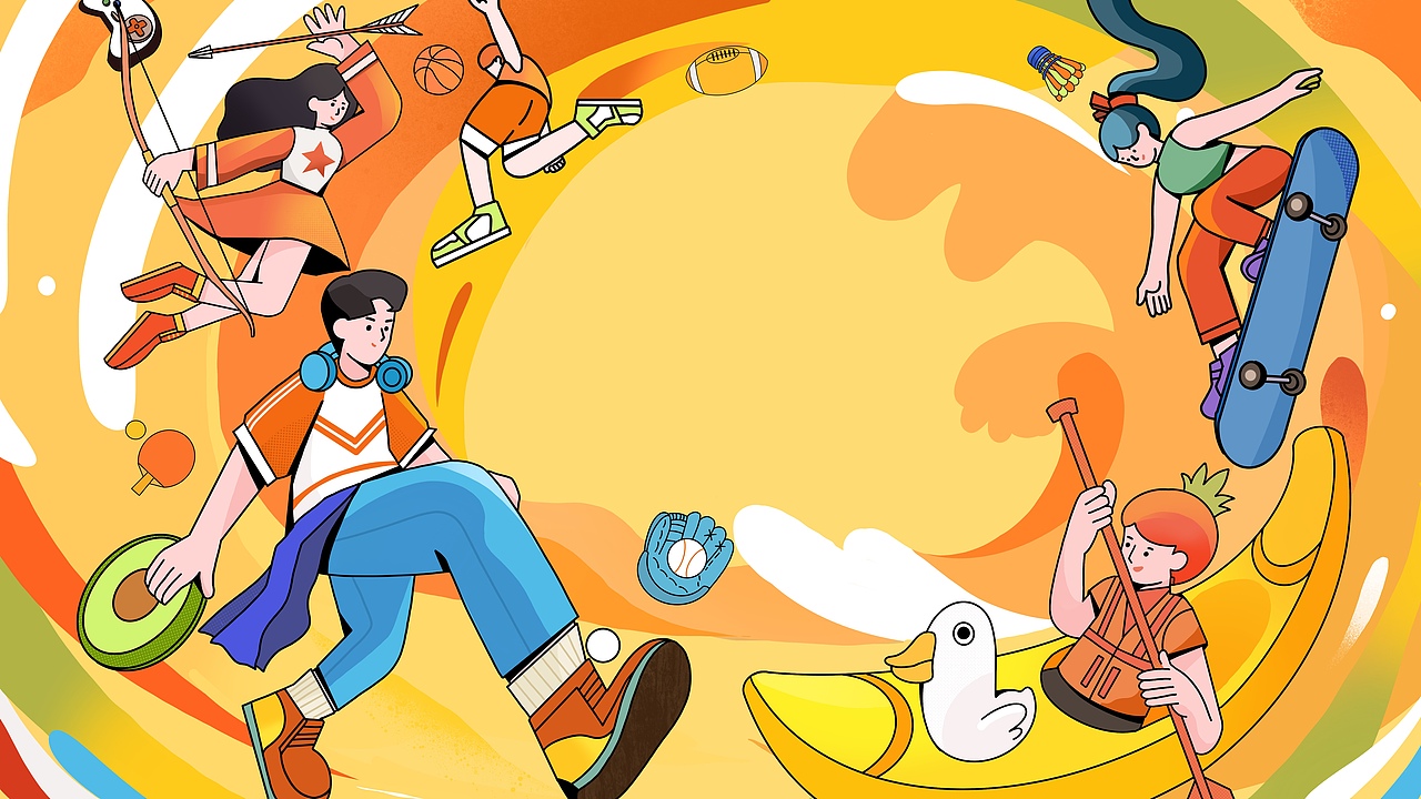 手绘地图|运营插画练习|出版社插图