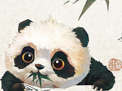 【萌宠by雪娃娃】——熊猫&竹&荷花&银杏&枇杷