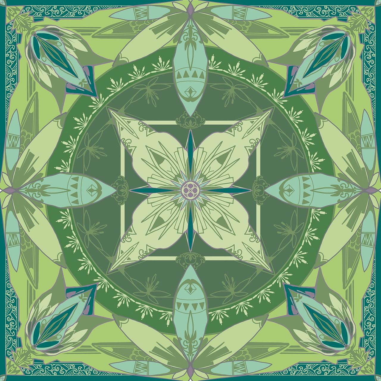 植物装饰图案设计