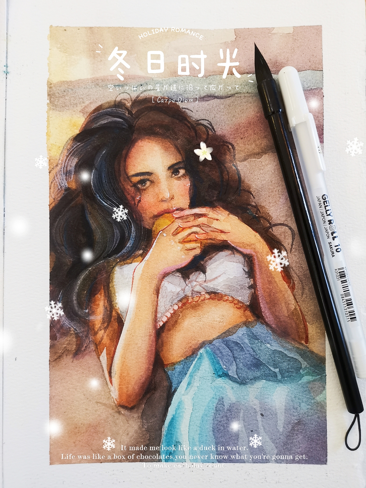 写生开始转插画的练习（图ZMjgwMTI0NjU2） - 绘画 - 站酷设计师维大人原创素材 - 站酷ZCOOL