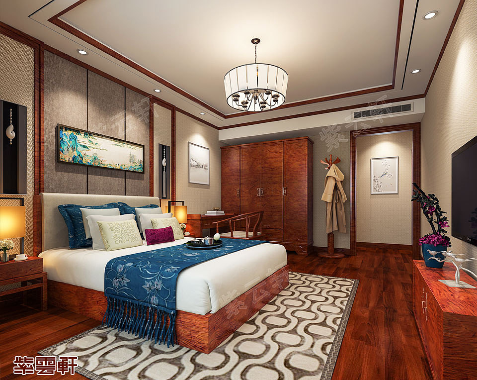 保定白总家庭仿古装修设计案例展示_紫云轩中式-站酷zcool