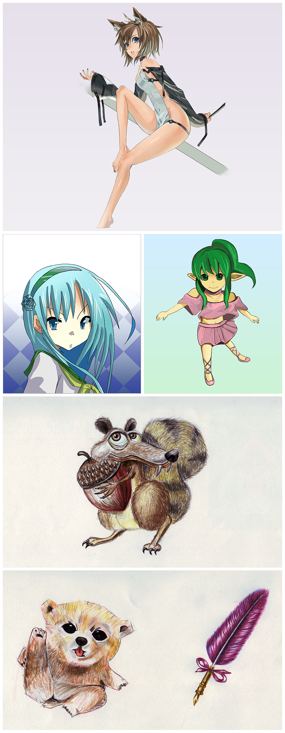 小小绘画——[练习]（图ZMjAyODYyNzEy） - 创作习作 - 站酷设计师丁小祥原创素材 - 站酷ZCOOL