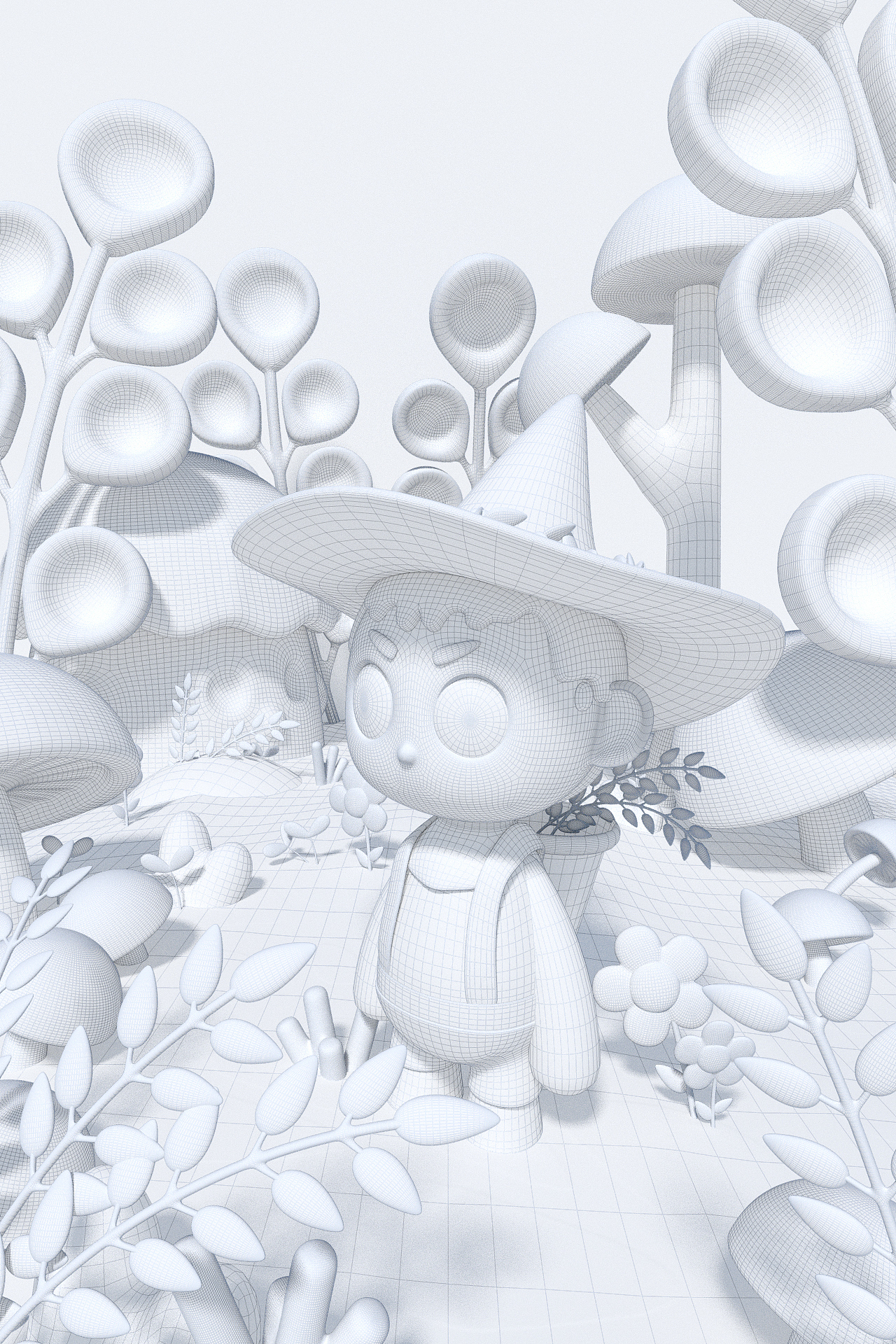 IP形象-DuoDuo-田园哆哆#多鱼出品（图ZMjk0NTc1MzM2） - 场景 - 站酷设计师是多鱼啊原创素材 - 站酷ZCOOL