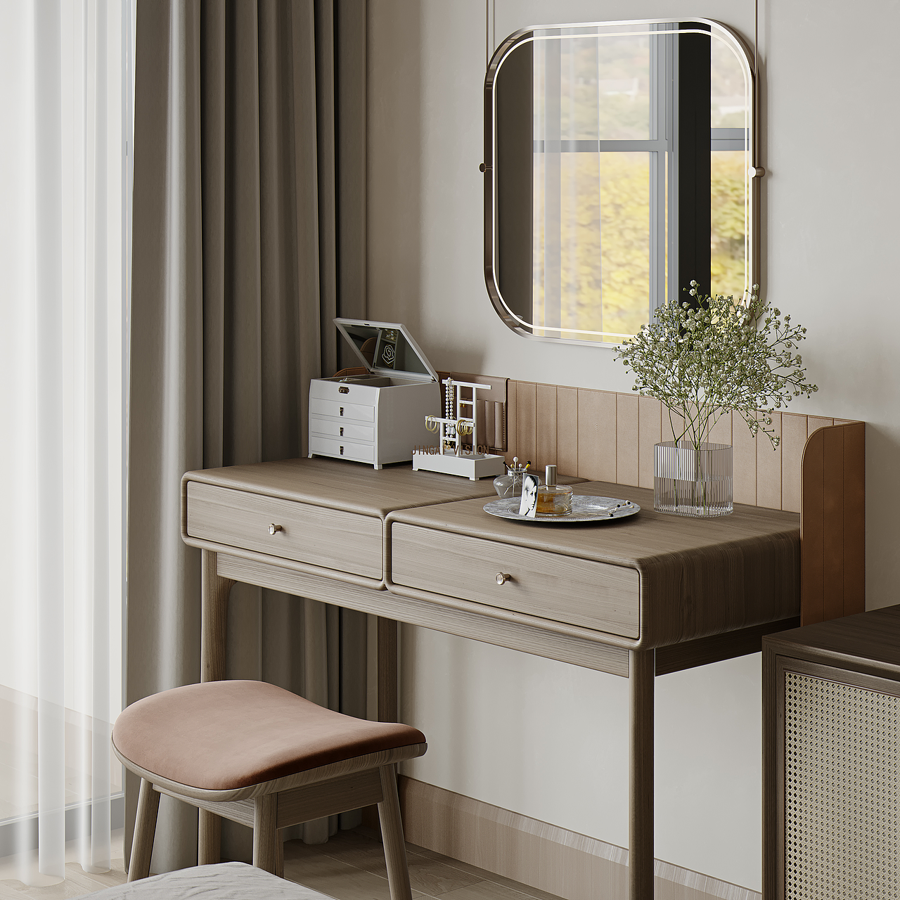 现代简约客餐厅卧室（图ZMjM4NDU5NTc2） - 家装设计 - 站酷设计师阳光勾勒般微笑原创素材 - 站酷ZCOOL