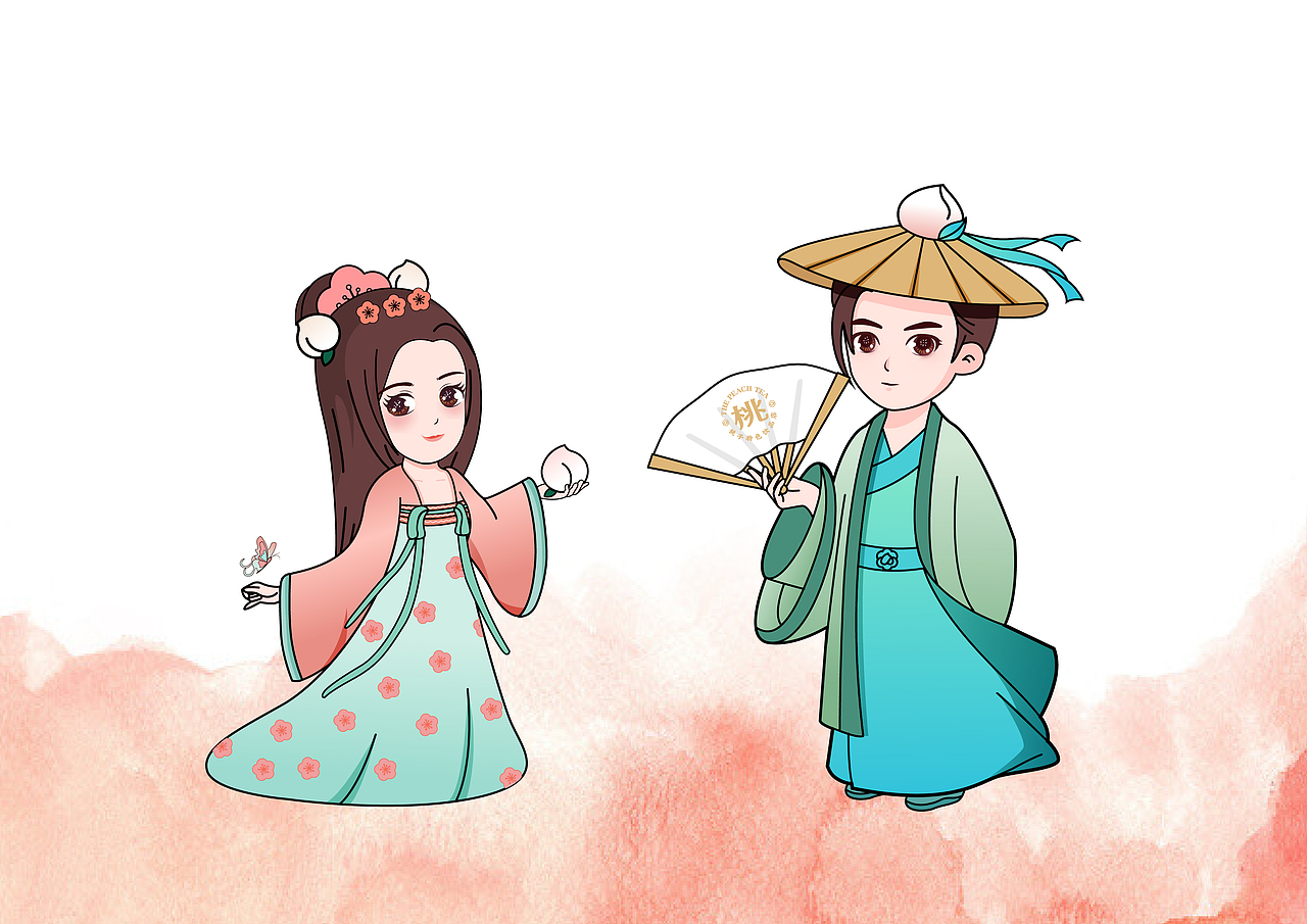 梦十七设计 | 桃乐满山·桃子特色饮品店