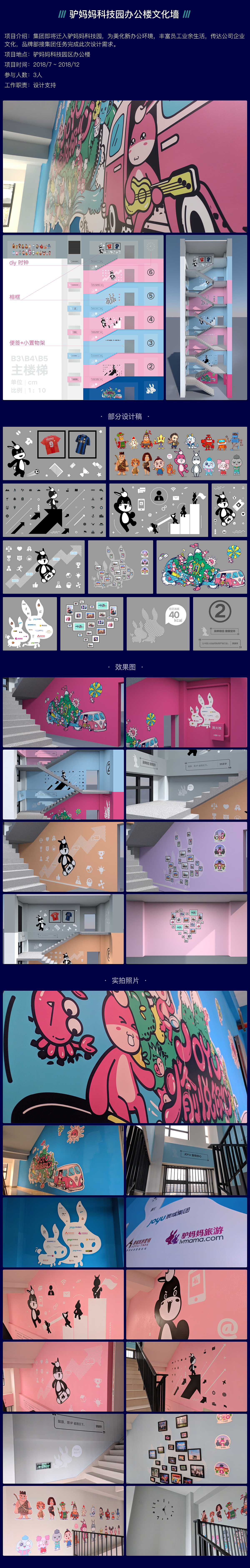 驴妈妈科技园办公楼文化墙（图ZMTUzNTc3ODc2） - 其他平面 - 站酷设计师Quinnhu原创素材 - 站酷ZCOOL