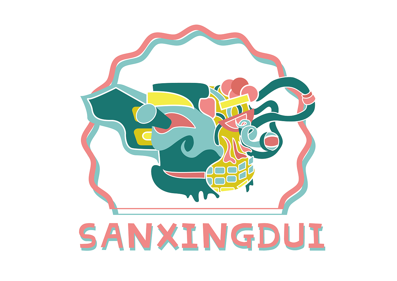 堆儿三星堆文创图标设计