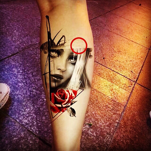 李纹肆纹身设计图