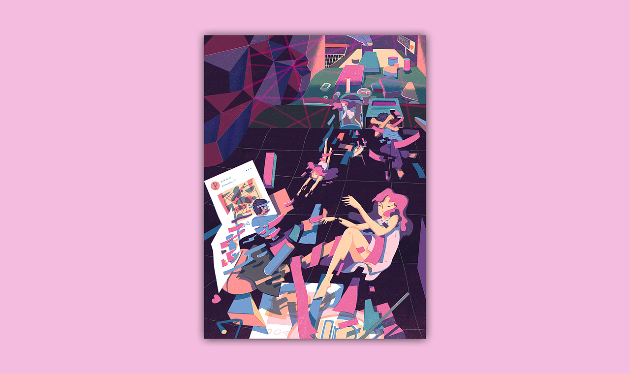 Decomposition（图ZMTkwNzY2ODQ4） - 商业插画 - 站酷设计师KefanShi_朗朗原创素材 - 站酷ZCOOL