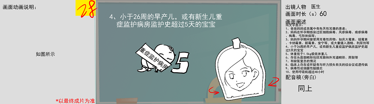 新生儿听力筛查科普宣教片2021-8（图ZMjY4MDIxNTAw） - 动画片 - 站酷设计师leung_tse原创素材 - 站酷ZCOOL