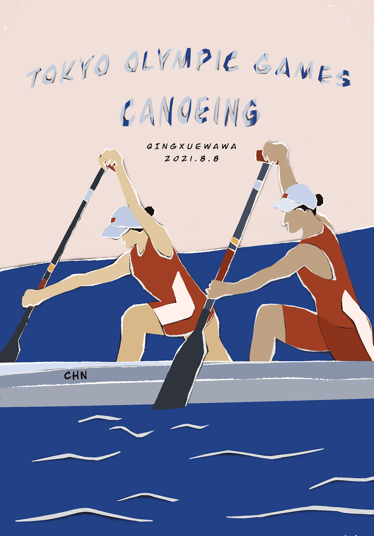 奥运会插画海报图片
